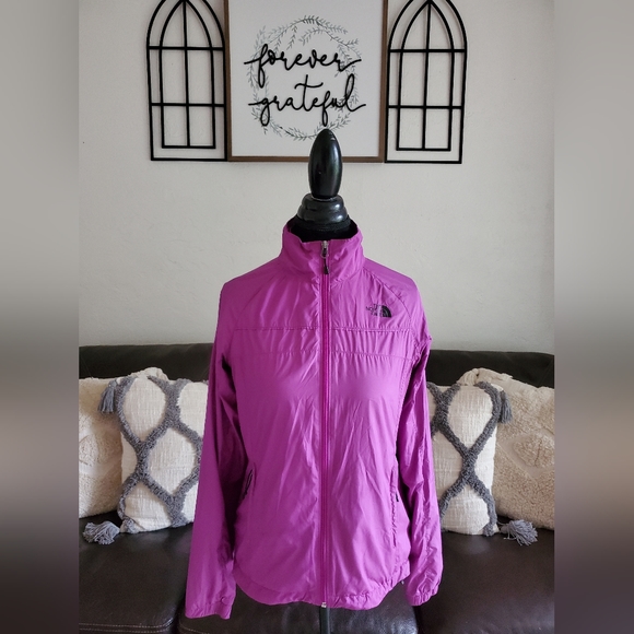 The North Face Lavender Purple Full Zip Jacket Size S Classic Outdoor Hiking - Picture 1 of 10